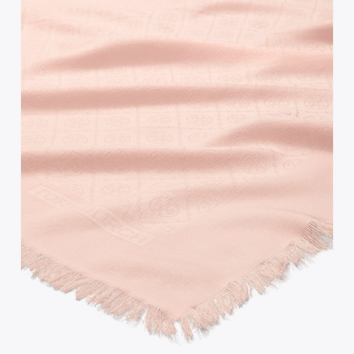 Tory Burch T Monogram Jacquard Traveler Scarf 5 Tory Burch T Monogram Jacquard Traveler Scarf - Image 3