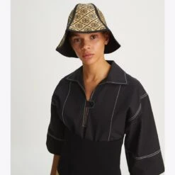 Tory Burch T Monogram Lampshade Hat -Chic Style Shop T20Monogram20Lampshade20Hat.TB 135208 284 20220316 OMACC.pdp 1200x1200 1