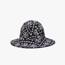 Tory Burch T Monogram Reversible Bucket Hat -Chic Style Shop T20Monogram20Reversible20Bucket20Hat20.TB 116303 405 SLFRO.pdp 1200x1200 1