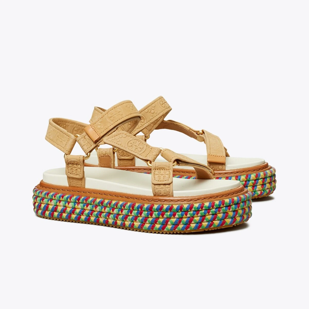 Tory Burch T Monogram Rope Sport Sandal 3 Tory Burch T Monogram Rope Sport Sandal