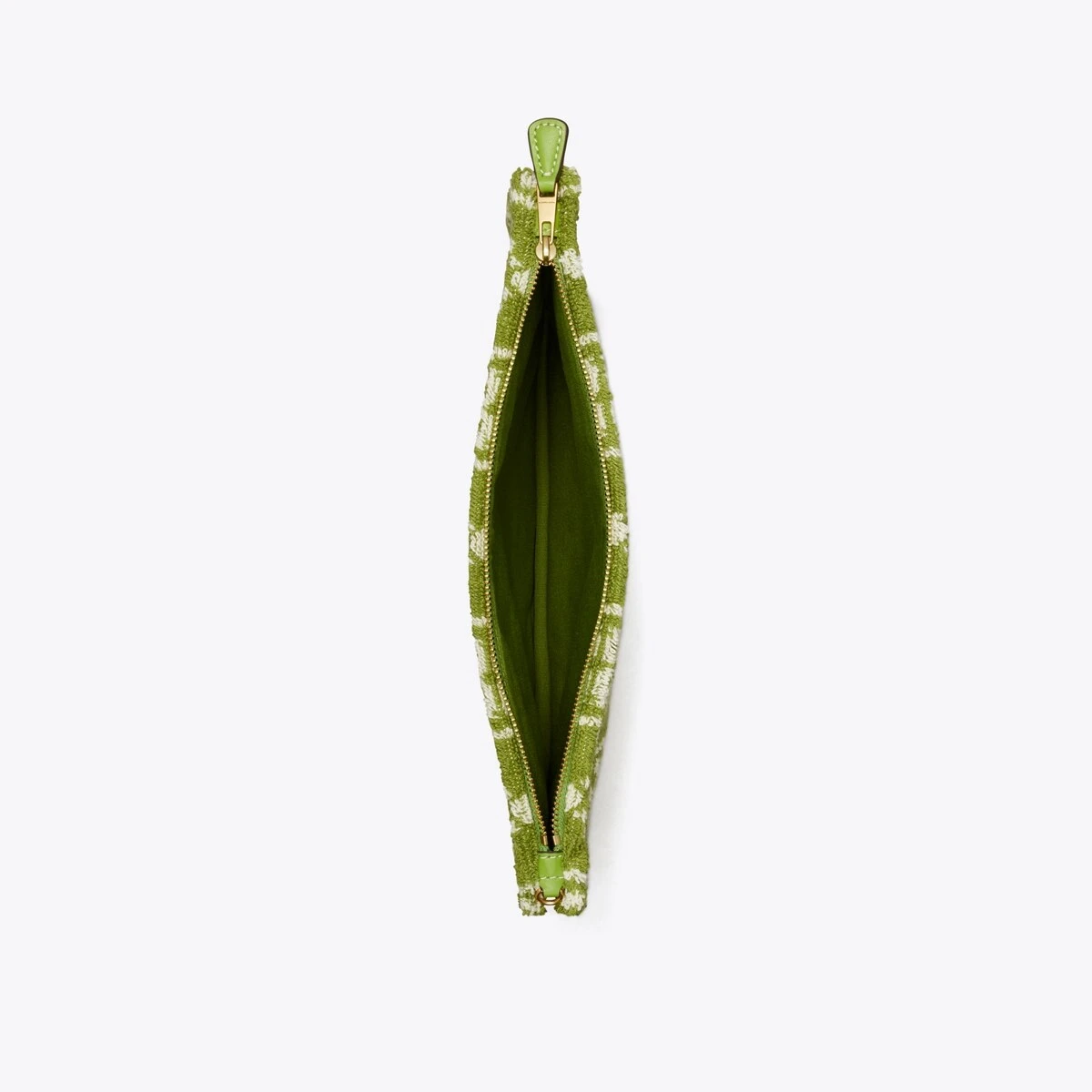 Tory Burch T Monogram Terry Pouch 8 Tory Burch T Monogram Terry Pouch - Image 6