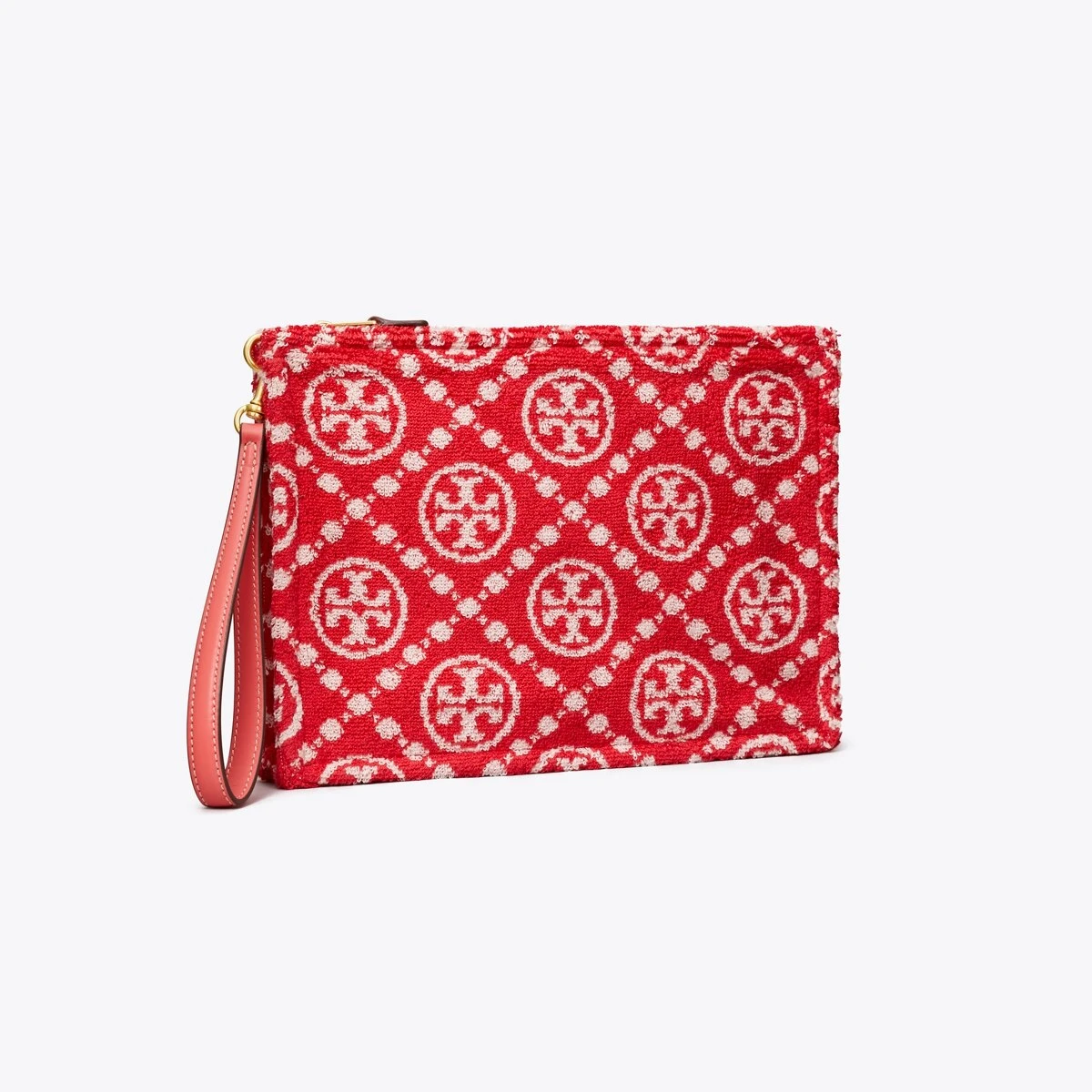 Tory Burch T Monogram Terry Pouch 13 Tory Burch T Monogram Terry Pouch - Image 11