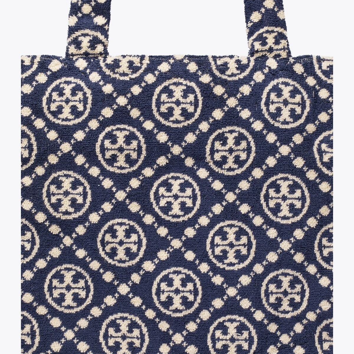 Tory Burch T Monogram Terry Tote 4 Tory Burch T Monogram Terry Tote - Image 2