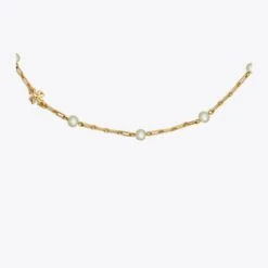 Tory Burch Thin Roxanne Chain Necklace
