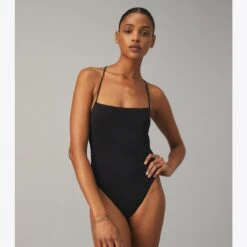 Tory Burch Tie-Back One-Piece Swimsuit -Chic Style Shop Tie Back20One Piece20Swimsuit.TB 82785 001 20210708 OMDET.pdp 1200x1200 1