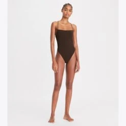 Tory Burch Tie-Back One-Piece Swimsuit