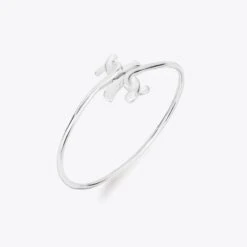 Tory Burch Twisted T Flex Cuff