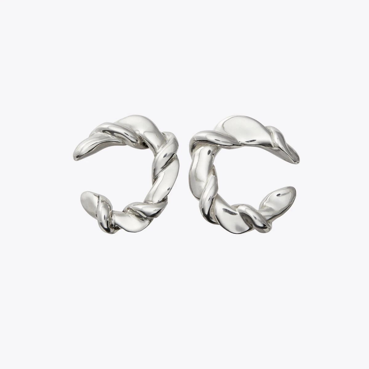 Tory Burch Twisted T Loop Earring 3 Tory Burch Twisted T Loop Earring