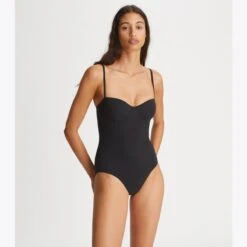 Tory Burch Underwire One-Piece Swimsuit