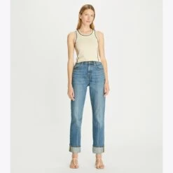 Tory Burch Viscose Cropped Knit Tank -Chic Style Shop Viscose20Cropped20Knit20Tank.TB 150385 260 20230601 OMFRO.pdp 1200x1200 1