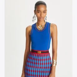 Tory Burch Viscose Cropped Knit Tank -Chic Style Shop Viscose20Cropped20Knit20Tank.TB 150385 401 20230509 OMDET.pdp 1200x1200 1