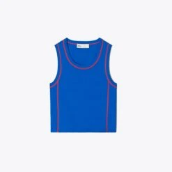 Tory Burch Viscose Cropped Knit Tank -Chic Style Shop Viscose20Cropped20Knit20Tank.TB 150385 401 SLFRO.pdp 1200x1200 1