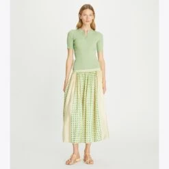 Tory Burch Viscose Ribbed Henley -Chic Style Shop Viscose20Ribbed20Henley.TB 150397 444 20230601 OMFRO.pdp 1200x1200 1