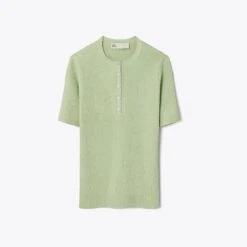 Tory Burch Viscose Ribbed Henley -Chic Style Shop Viscose20Ribbed20Henley.TB 150397 444 SLFRO.pdp 1200x1200 1