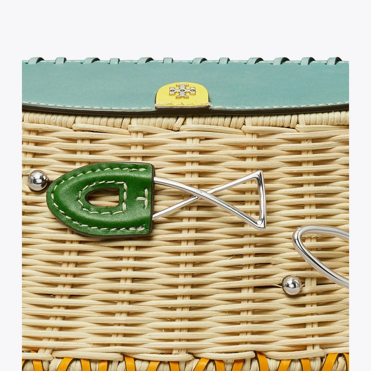 Tory Burch Wicker Fisherman Creel Bag 3 Tory Burch Wicker Fisherman Creel Bag