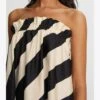 Tory Burch Wide Stripe Long Dress
