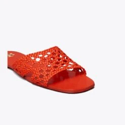 Tory Burch Woven Flat Slide -Chic Style Shop Woven20Flat20Slide.TB 149241 600 SLDET.pdp 1200x1200 1